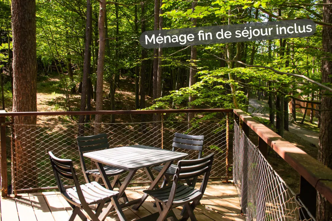 Gîte Cabane insolite dans les cévennes – les sous-bois 3 étoiles