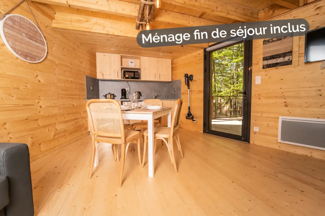 Gîte Cabane insolite dans les cévennes – les sous-bois 3 étoiles