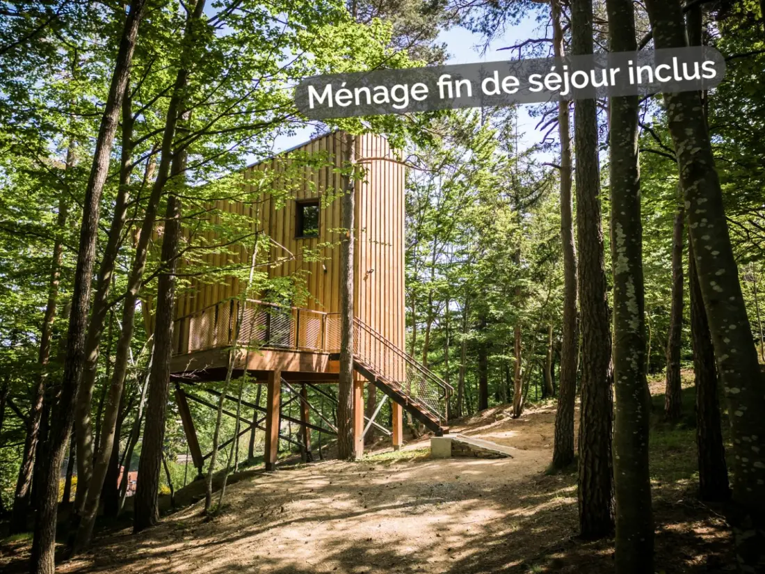 Gîte Cabane insolite dans les cévennes – les sous-bois 3 étoiles