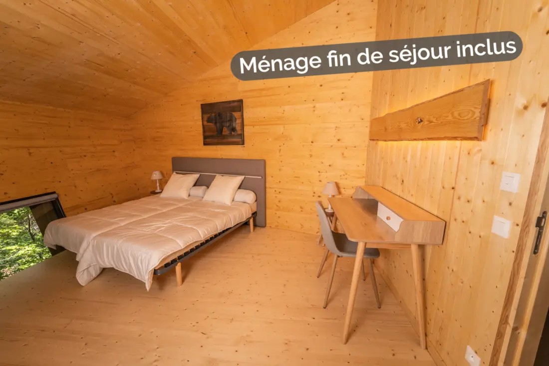 Gîte Cabane insolite dans les cévennes – les sous-bois 3 étoiles