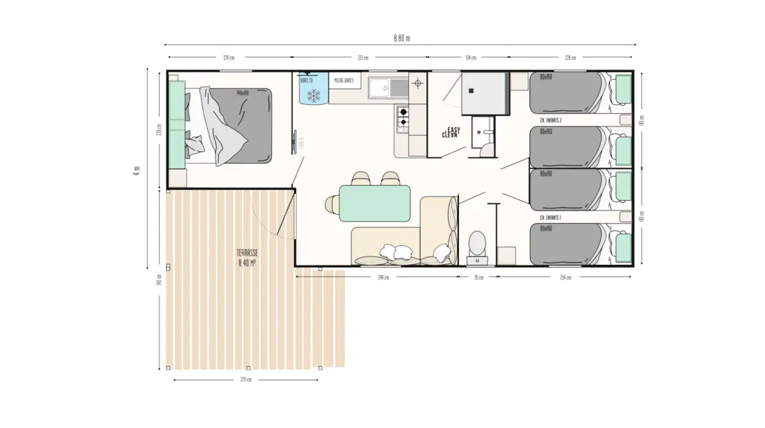 Airotel Camping La Roseraie 4 étoiles★★★★