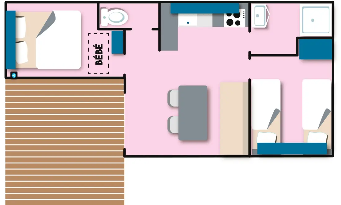Airotel Camping La Roseraie 4 étoiles★★★★