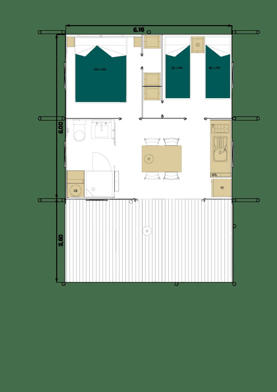 Airotel Camping La Roseraie 4 étoiles★★★★
