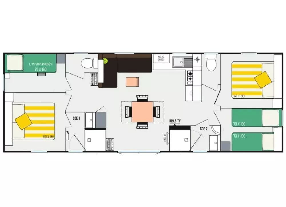 Camping Les Ajoncs d'Or 4 étoiles★★★★