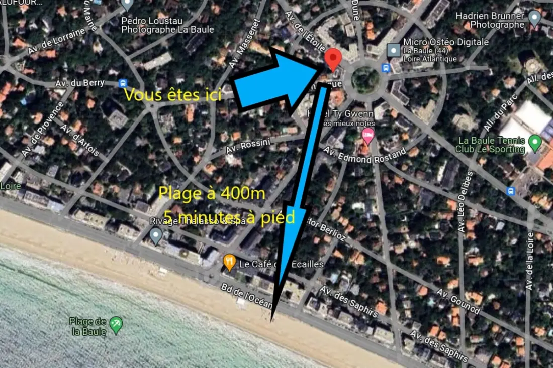 Cocon D'amour Près De La Mer à La Baule-escoublac
