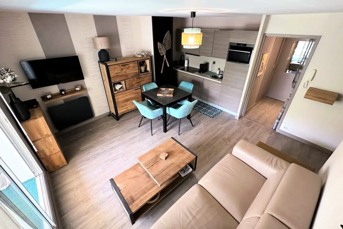 Supercozy Et élégant Apt Avec Terrasse Et Parking
