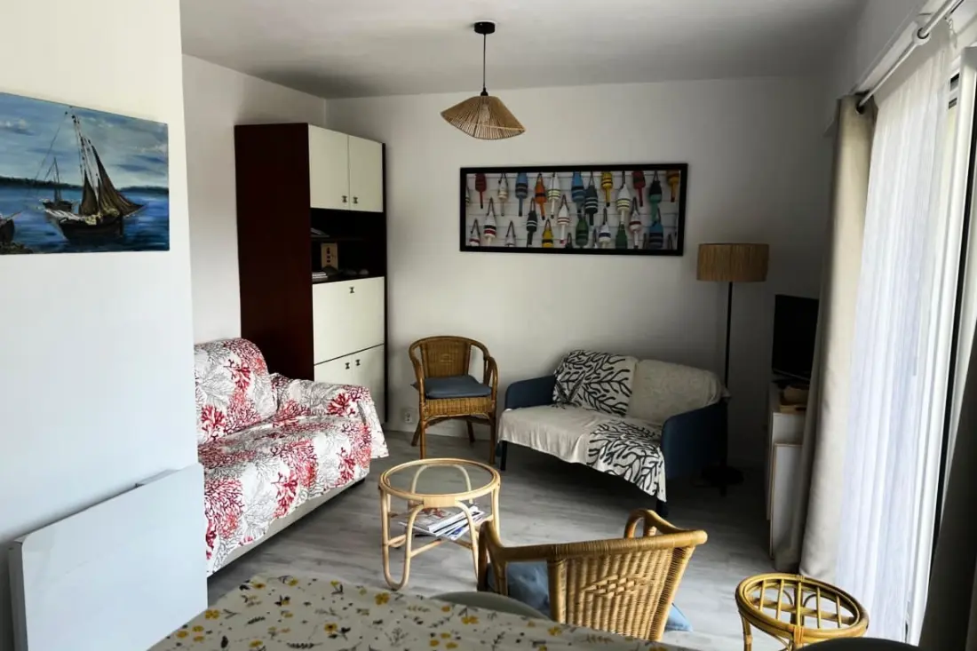 Studio Avec Balcon - 2mn De La Plage Et Aquabaule