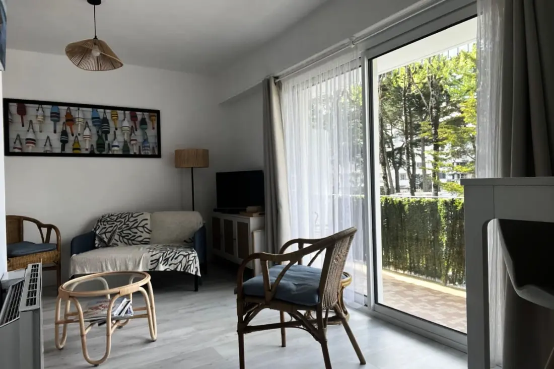 Studio Avec Balcon - 2mn De La Plage Et Aquabaule
