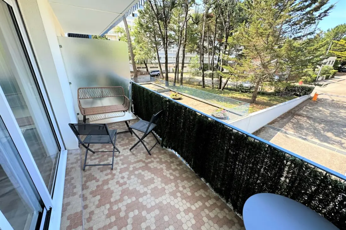Studio Avec Balcon - 2mn De La Plage Et Aquabaule