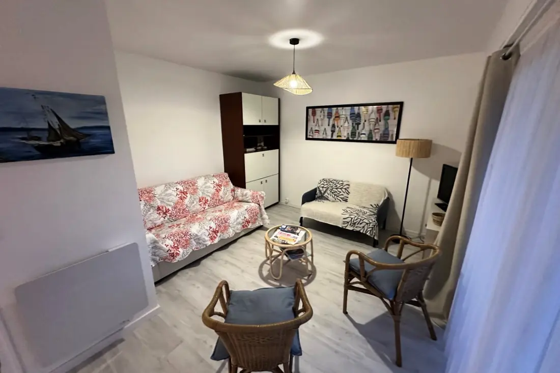 Studio Avec Balcon - 2mn De La Plage Et Aquabaule