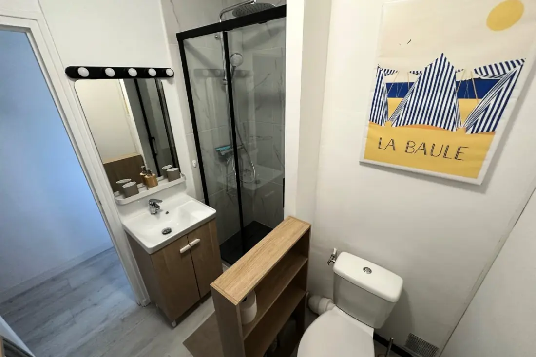 Studio Avec Balcon - 2mn De La Plage Et Aquabaule