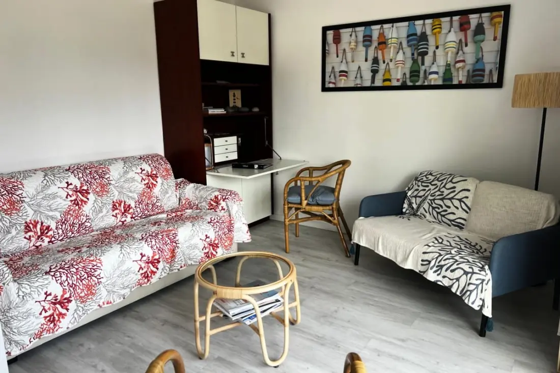 Studio Avec Balcon - 2mn De La Plage Et Aquabaule