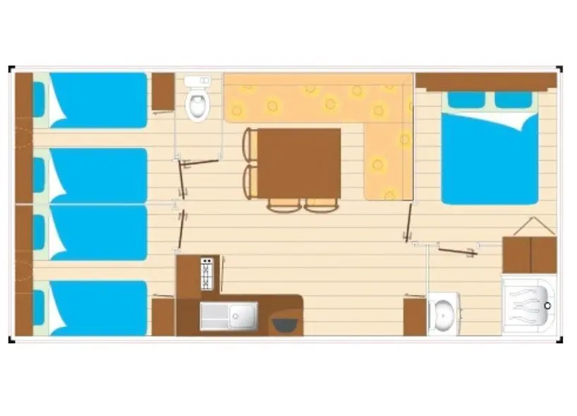 Camping Les Flots Bleus 4 étoiles★★★★