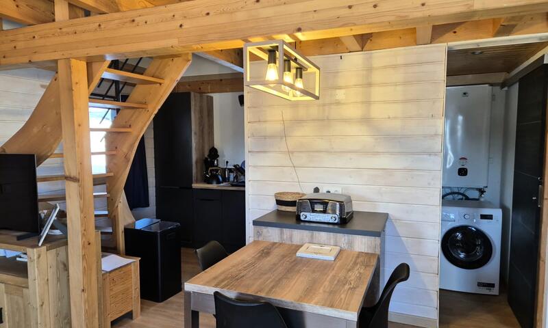 Chalet Nordique Pour 6 Personnes à La Féclaz - Piscine été - - La Féclaz - 8