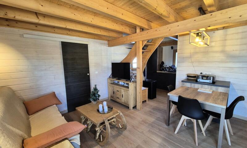Chalet Nordique Pour 6 Personnes à La Féclaz - Piscine été - - La Féclaz - 5