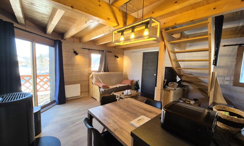 Chalet Nordique Pour 6 Personnes à La Féclaz - Piscine été - - La Féclaz - 7