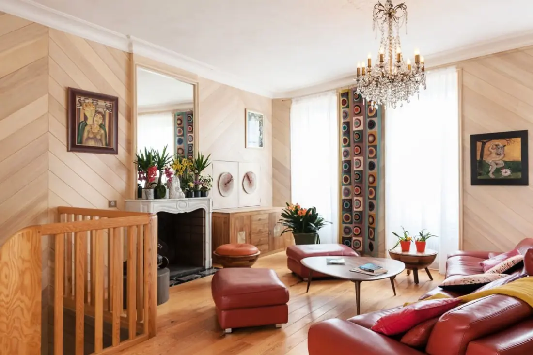 Maison D'artiste Avec Terrasse Au-dessus Du Jardin