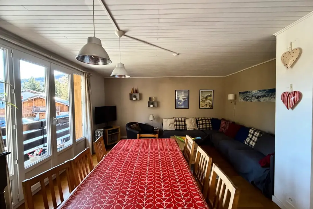 75m² Avec Balcon Au Pied Des Pistes!