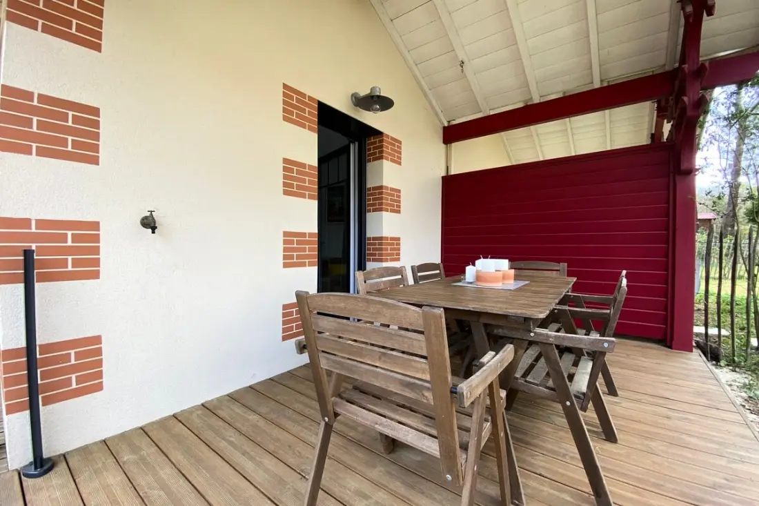 Résidence Maison Climatisée Typée Arcachonnaise Avec Piscine