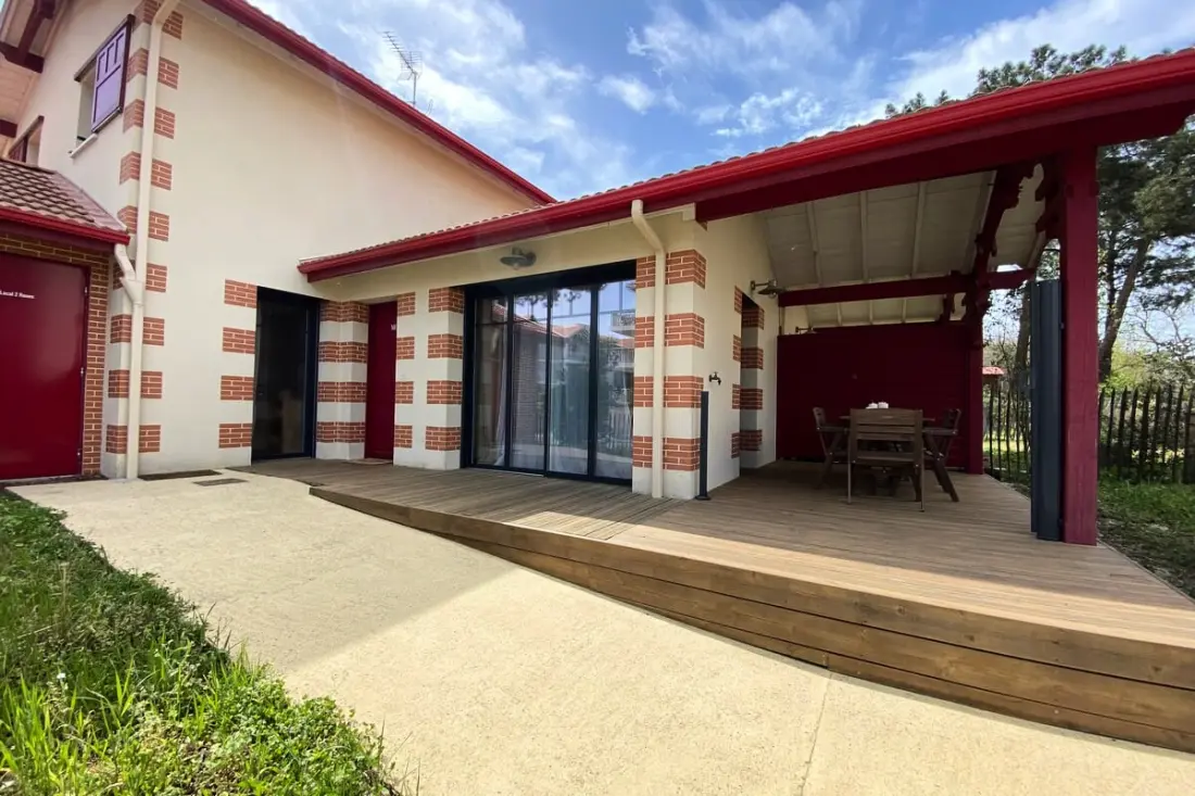 Résidence Maison Climatisée Typée Arcachonnaise Avec Piscine