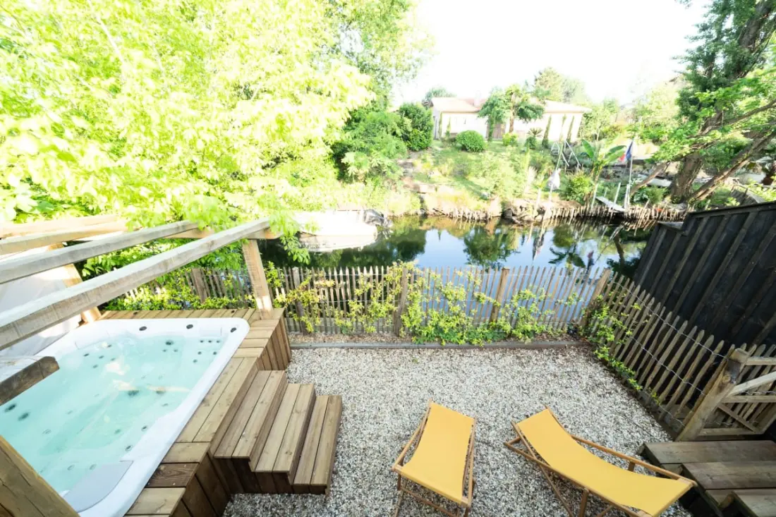 Villa Pour 6 Avec Spa &amp; Accès Privatif Au Canal