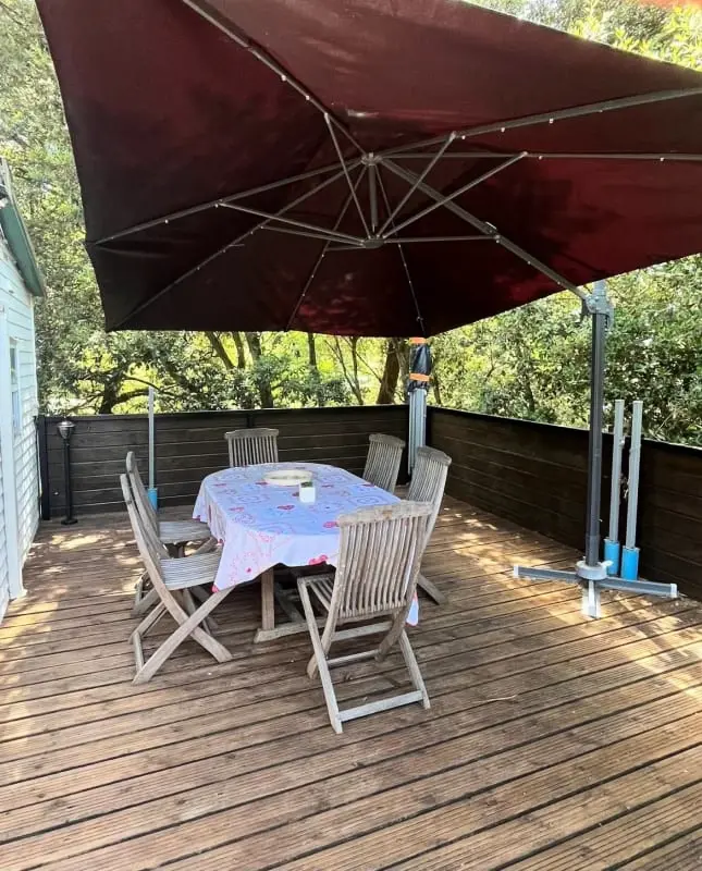 Chalet à L'ombre Des Arbres Avec Climatisation