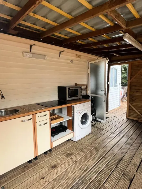 Chalet à L'ombre Des Arbres Avec Climatisation