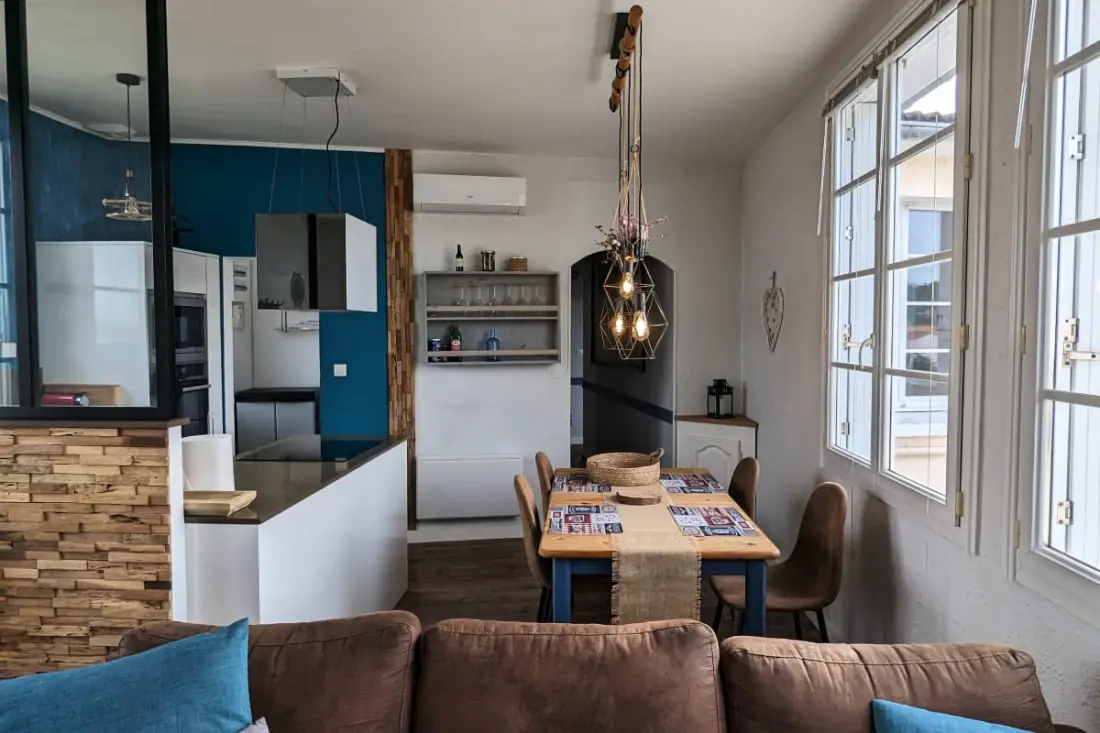 Logement Confortable Proche Mer Avec Climatisation