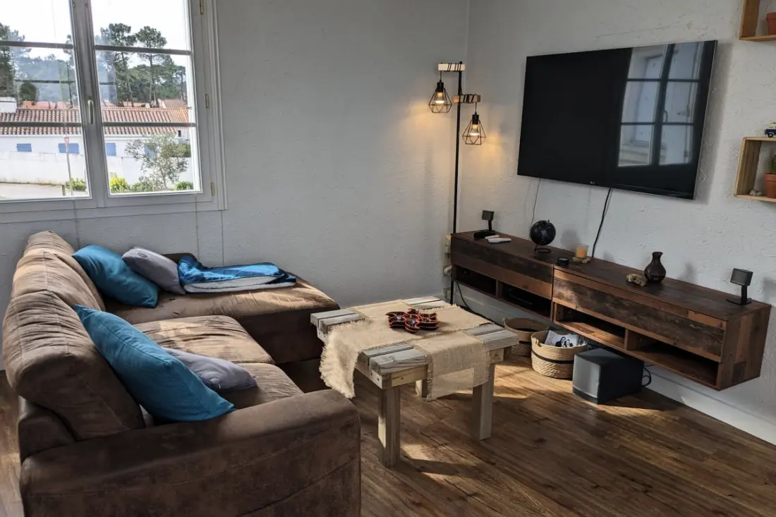 Logement Confortable Proche Mer Avec Climatisation