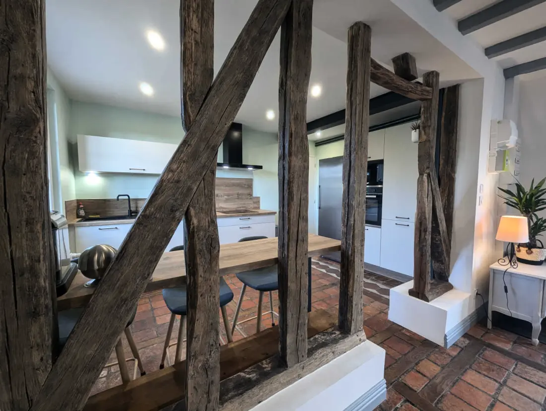 Gîte de France Tomettes et colombages 3 épis
