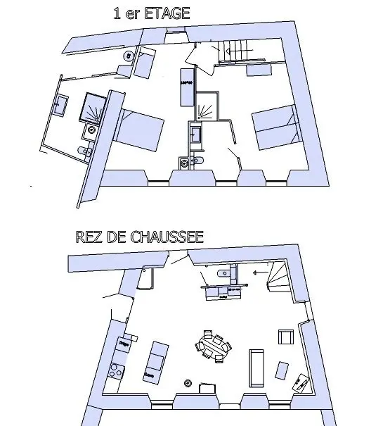Gîte de France La maison d'anna 3 épis