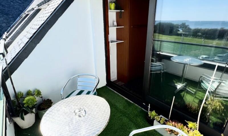 Résidence Lovely ! Studio Balcon - Vue Océan 360° - - Larmor Plage - 6