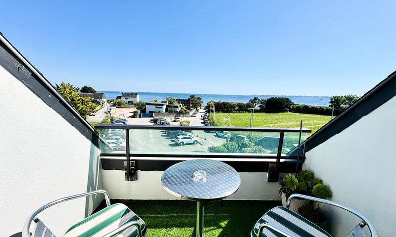 Résidence Lovely ! Studio Balcon - Vue Océan 360° - - Larmor Plage - 24