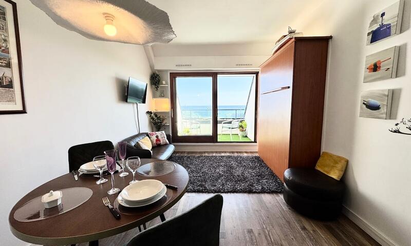 Résidence Lovely ! Studio Balcon - Vue Océan 360° - - Larmor Plage - 10