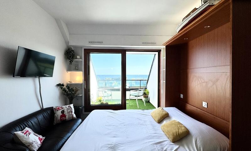Résidence Lovely ! Studio Balcon - Vue Océan 360° - - Larmor Plage - 12