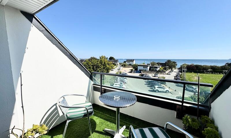 Résidence Lovely ! Studio Balcon - Vue Océan 360° - - Larmor Plage - 23