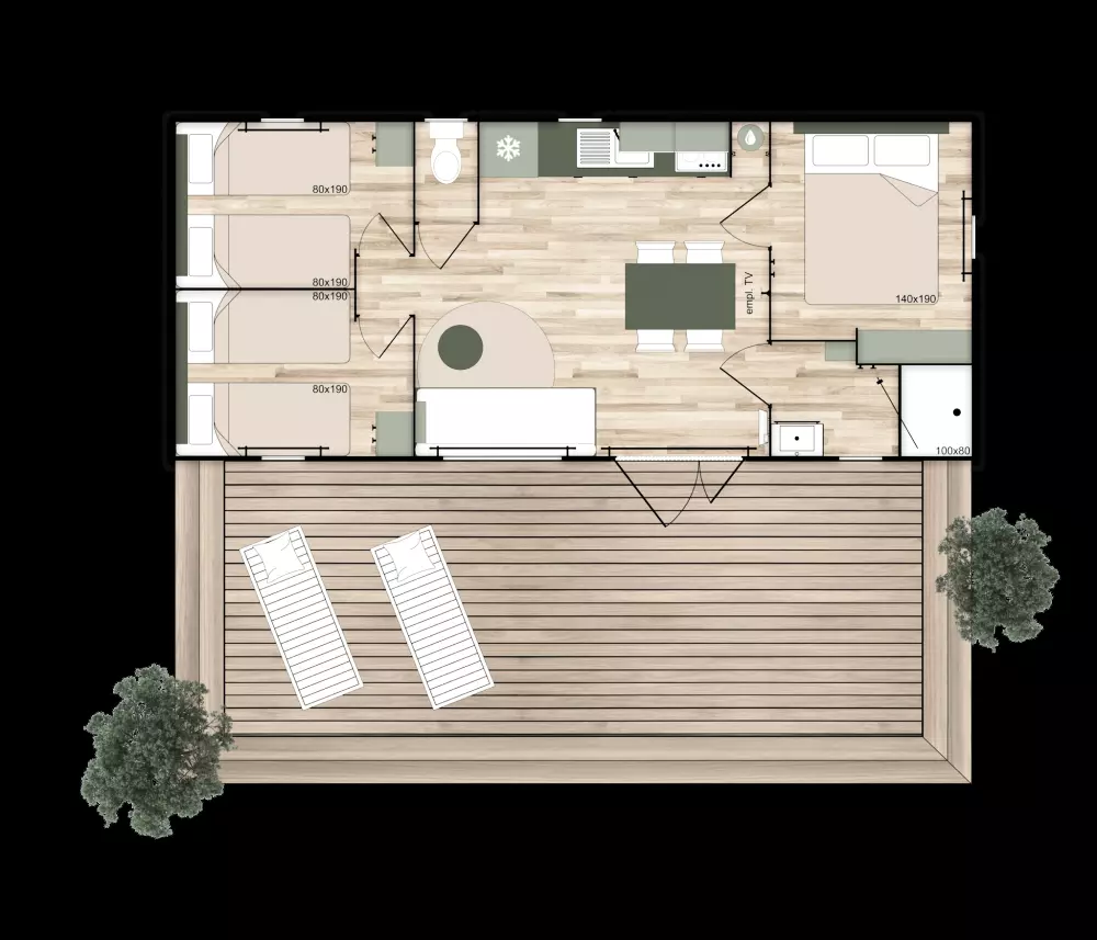 Camping le Grand Cerf 4 étoiles★★★★