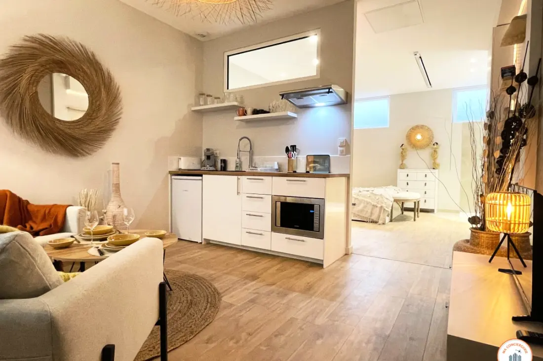 ⚪the Pearl - Jacuzzi Spa, Vidéoprojecteur, Patio, Parking
