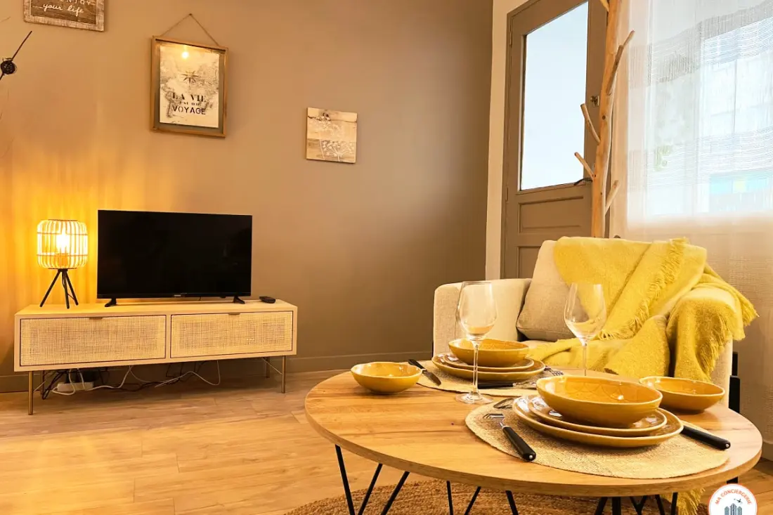 ⚪the Pearl - Jacuzzi Spa, Vidéoprojecteur, Patio, Parking