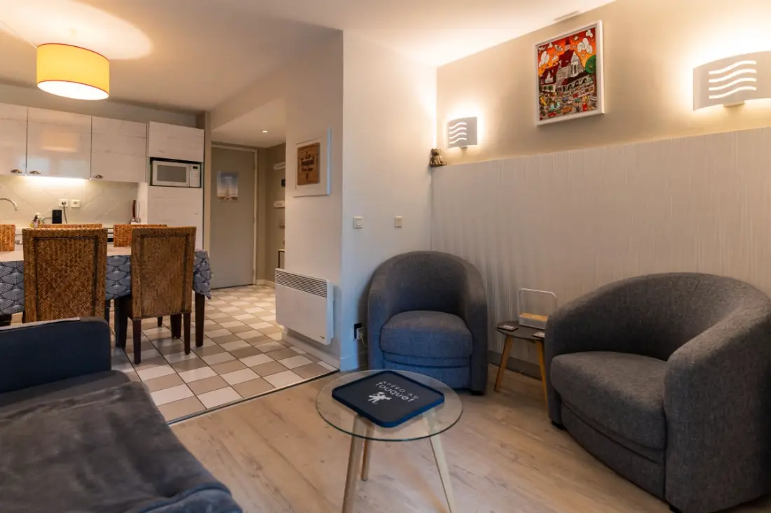 Résidence Appt 2 Pièces Cabine 6 Pers Avec Piscine, Tennis, Parking Gratuit 217