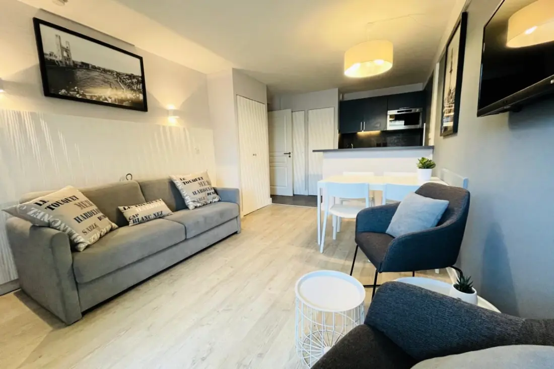 Résidence Charmant Appartement Pour 5 Pers Avec Piscine, Parking Et Tennis