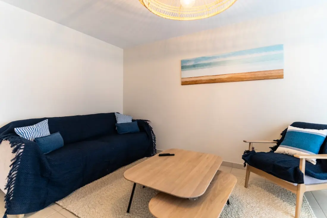Résidence Très Agréable Appt De 2 Ch Pour 5 Pers,  Garage En Ss Proche Mer