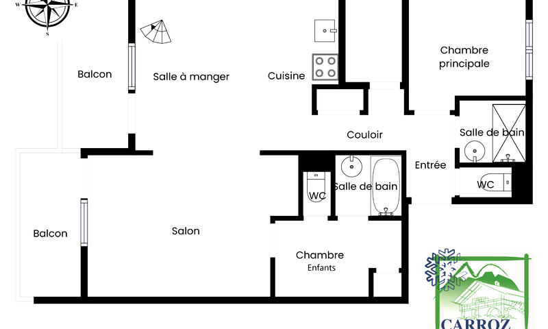Appartements à Les Carroz-d'Arâches - - Les Carroz-d'Arâches - 15
