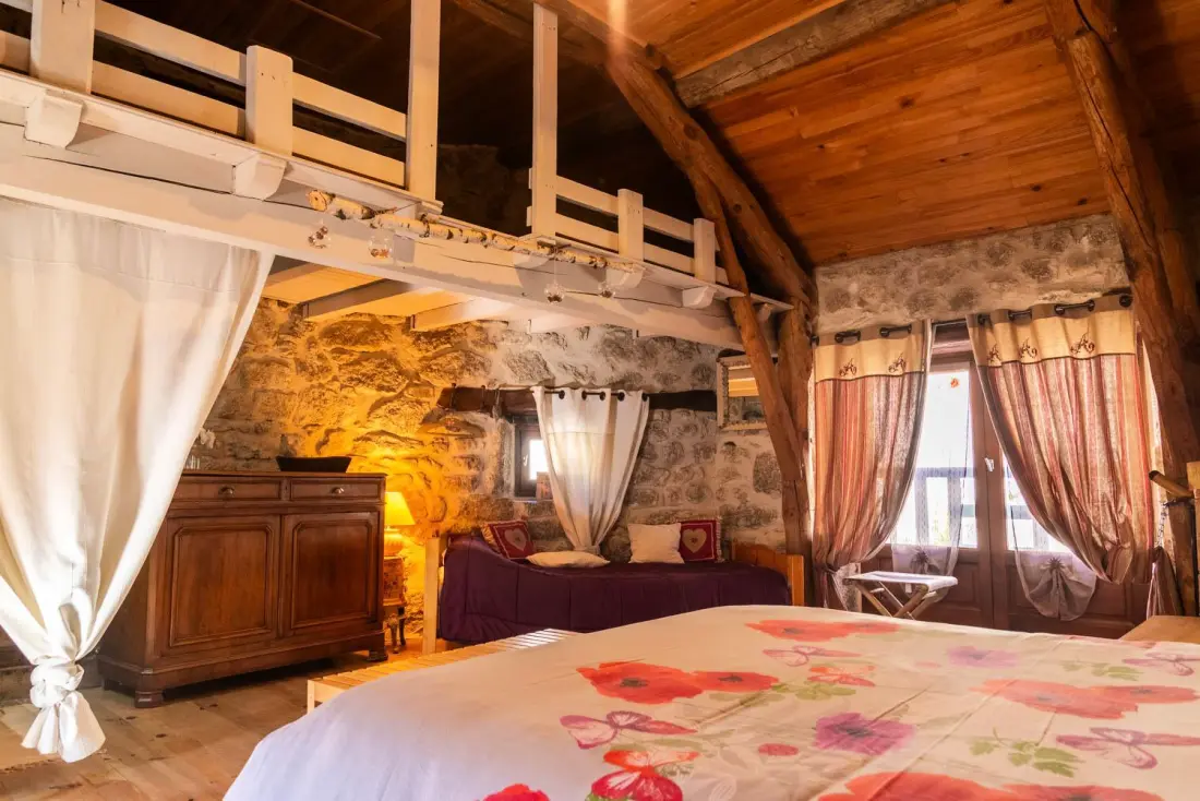 Gîte de France L'echappée de la lozère 3 épis