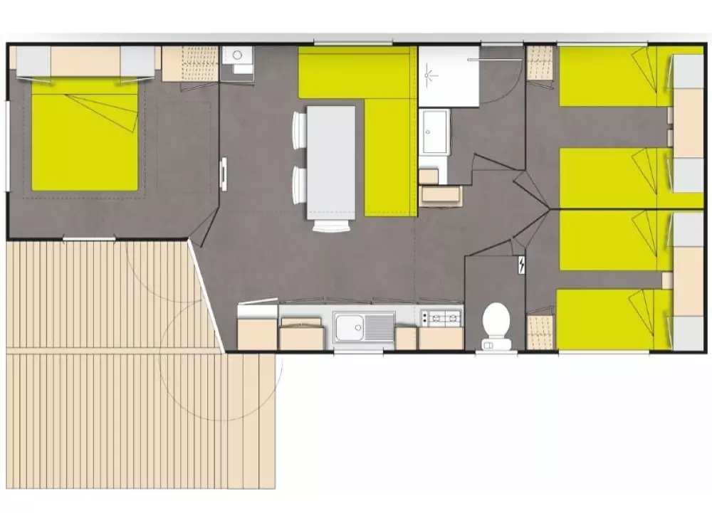 Camping Le Nid d'Été 4 étoiles★★★★