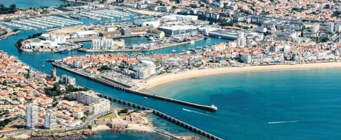 Superbe Vue Sur Le Chenal Des Sables D'olonne