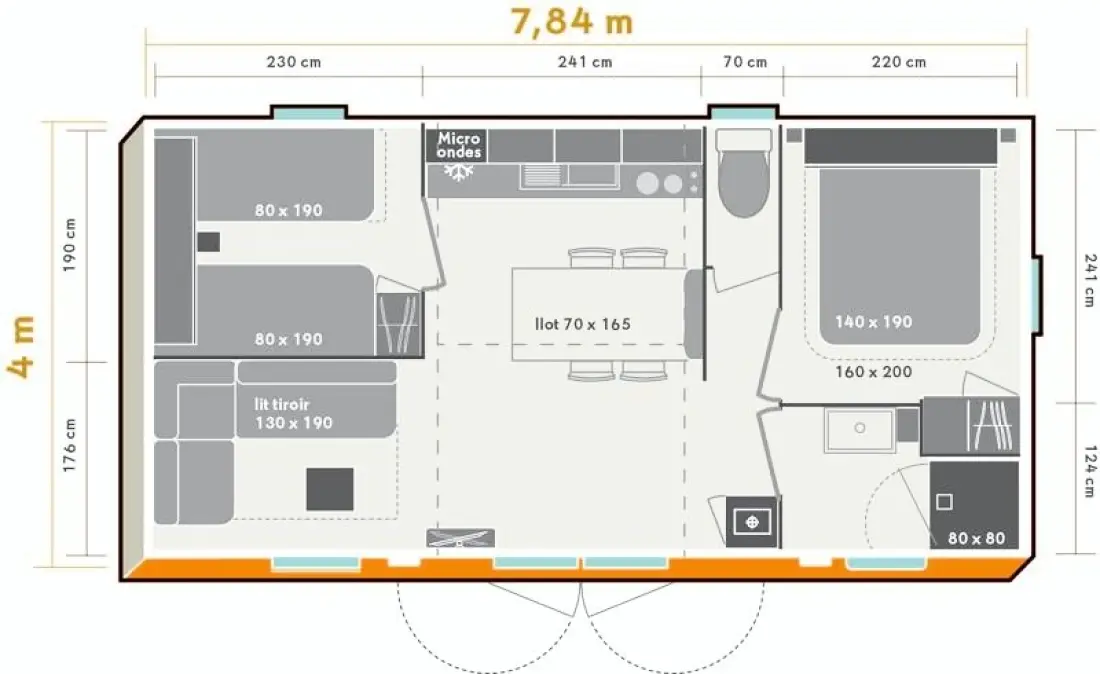 Camping La Forêt 4 étoiles★★★★