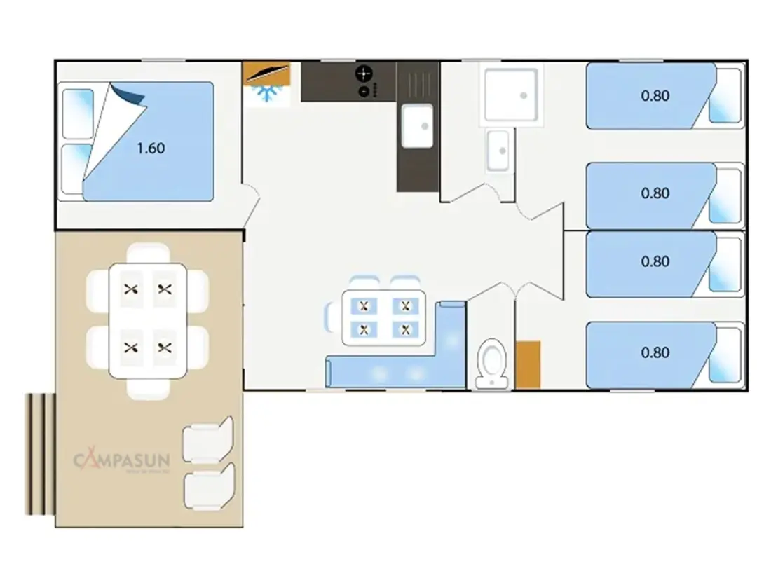 Campasun Camping Les Hautes Prairies 4 étoiles★★★★