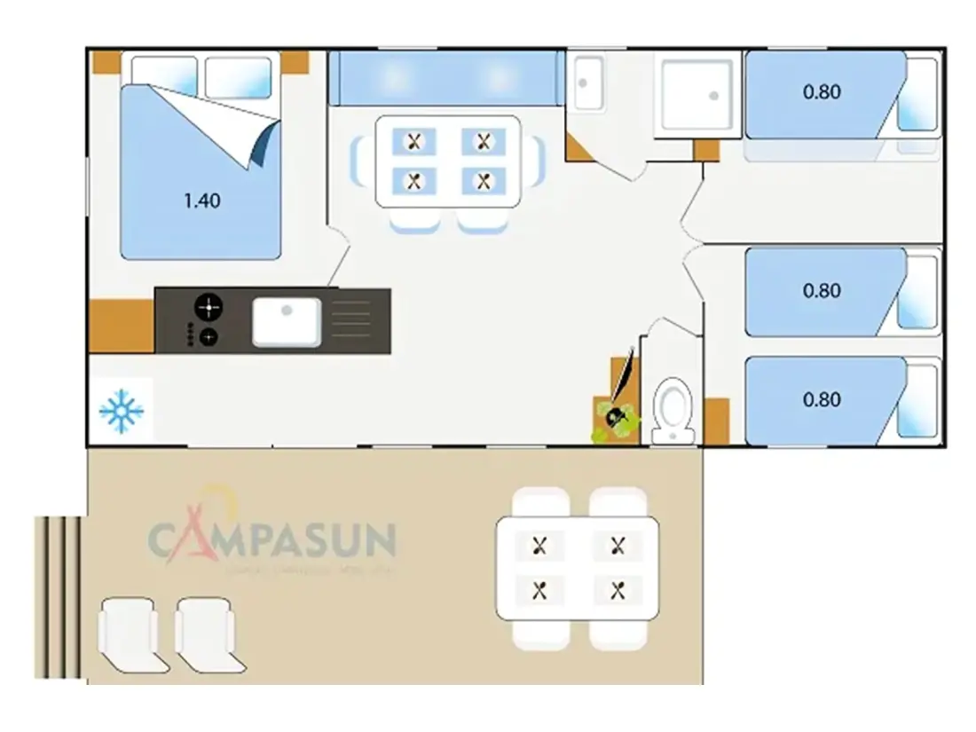 Campasun Camping Les Hautes Prairies 4 étoiles★★★★