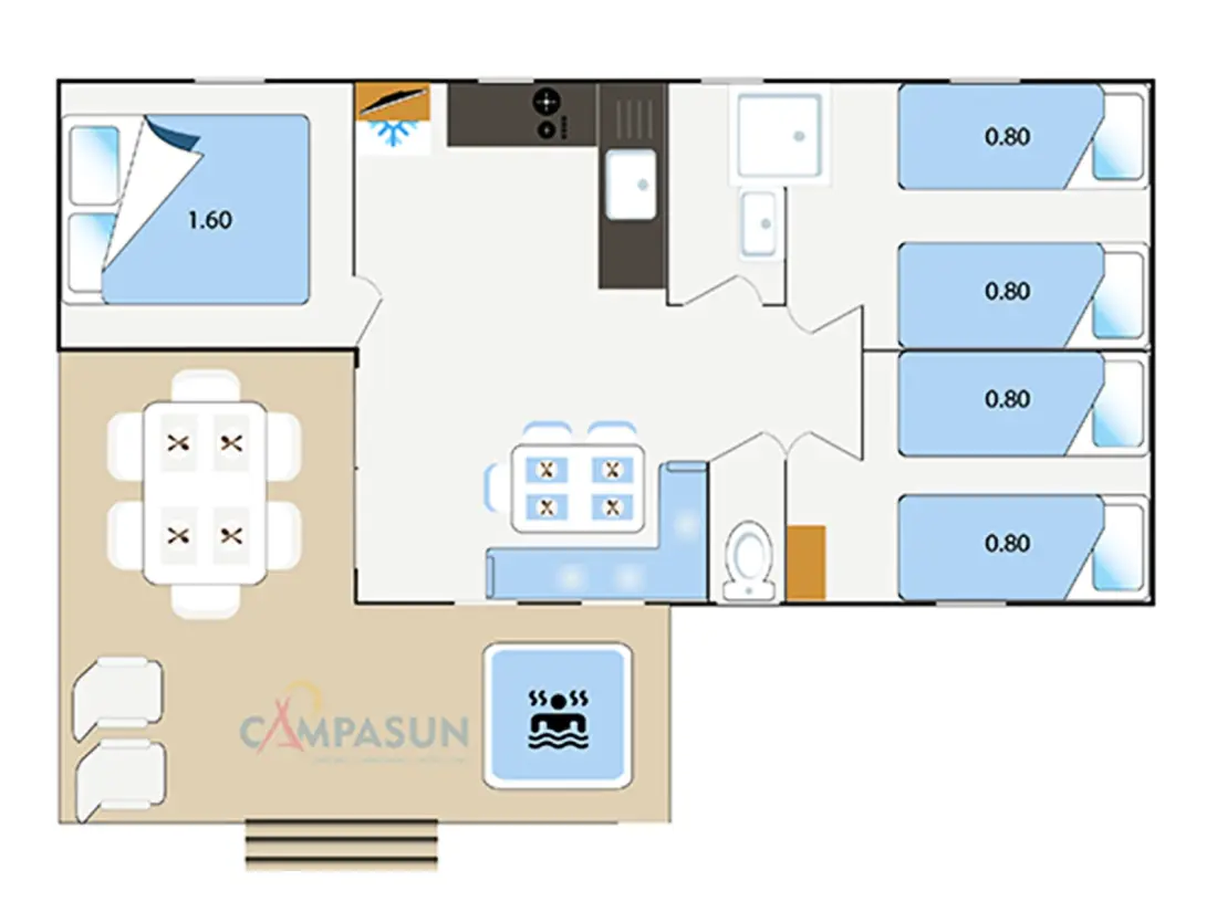 Campasun Camping Les Hautes Prairies 4 étoiles★★★★
